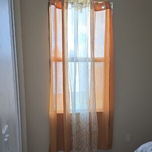 Elegant Yellow/gold Curtain Set